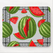 Watermelon Palestine Map Slice Mousepad (Vorne)