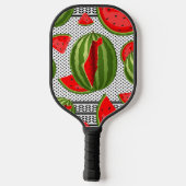Watermelon Palestine Map Slice Pickleball Schläger (Rückseite)