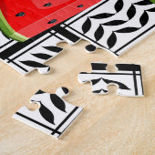 Watermelon Palestine Map Slice Puzzle (Seite)