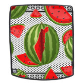 Watermelon Palestine Map Slice Rucksack (Abnehmbare Front)