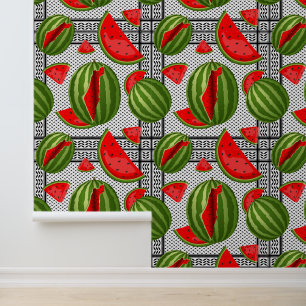 Watermelon Palestine Map Slice Tapete