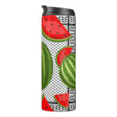 Watermelon Palestine Map Slice Thermosbecher (Nach rechts gedreht)