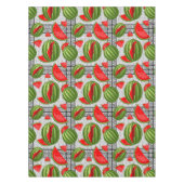 Watermelon Palestine Map Slice Tischdecke (Vorderseite)