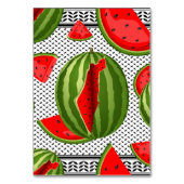 Watermelon Palestine Map Slice Tischnummer (Vorderseite)