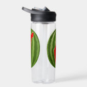 Watermelon Palestine Map Slice Trinkflasche (Rechts)