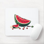 Watermelon Palestine Mousepad (Mit Mouse)