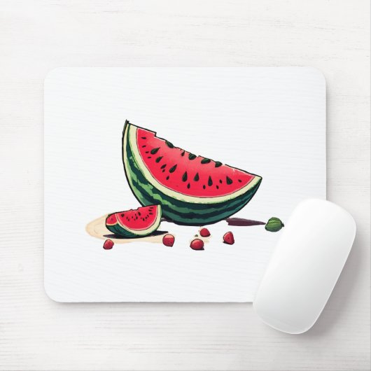 Watermelon Palestine Mousepad (Mit Mouse)