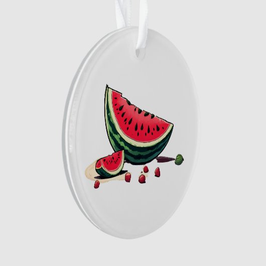 Watermelon Palestine Ornament (Vorderseite)