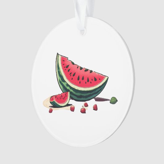 Watermelon Palestine Ornament (Vorderseite)
