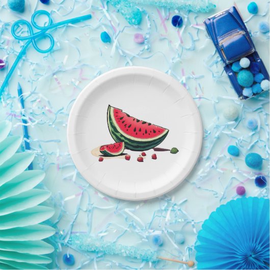 Watermelon Palestine Pappteller (Party)