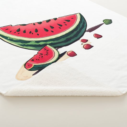 Watermelon Palestine Sherpadecke (3/4)