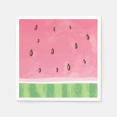 Watermelon Paper Napkin Melon Birthday Frucht Serviette (Vorderseite)