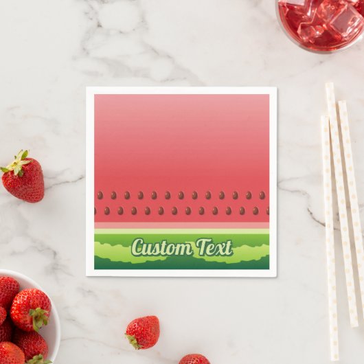 Watermelon Paper Napkins Serviette (Beispiel)