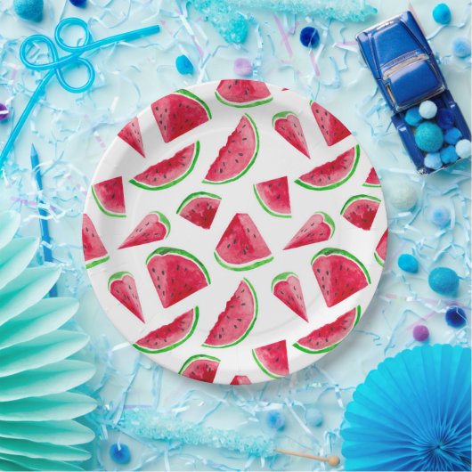 Watermelon Paper Plate Pappteller (Party)