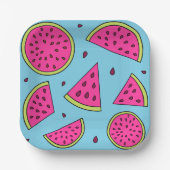 Watermelon Paper Plate Pappteller (Vorderseite)
