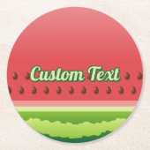 Watermelon Paper Untersetzer (Vorderseite)