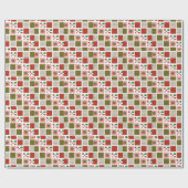 Watermelon Patchwork Geschenkpapier (Flach)