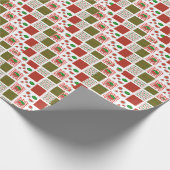 Watermelon Patchwork Geschenkpapier (Ecke)