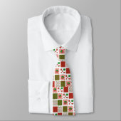 Watermelon Patchwork Krawatte (Gebunden)