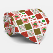 Watermelon Patchwork Krawatte (Gerollt)