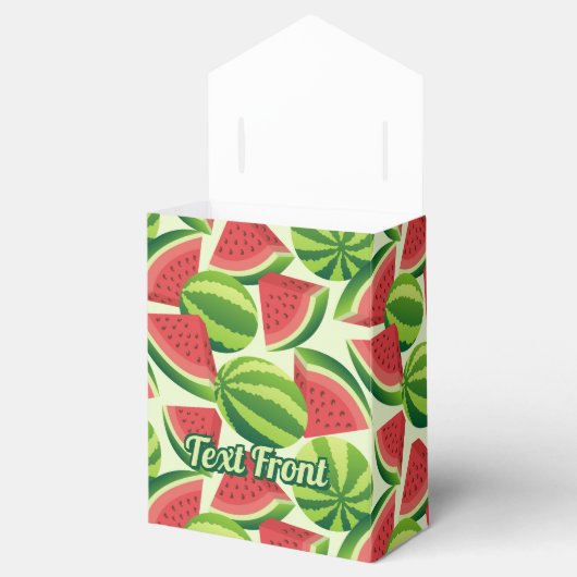 Watermelon Patern Gevor Box Geschenkschachtel (Geöffnet)