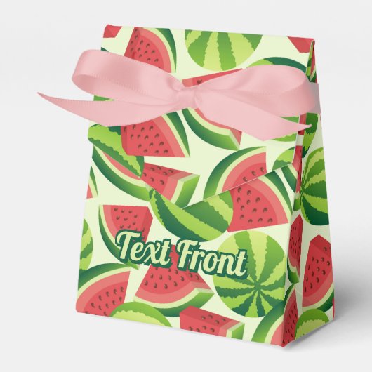 Watermelon Patern Gevor Box Geschenkschachtel (Vorderseite)