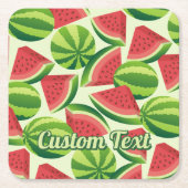 Watermelon Patterm Paper Untersetzer (Vorderseite)