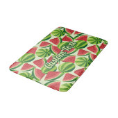 Watermelon Pattern Badematte (Schrägansicht)