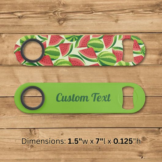 Watermelon Pattern Bar Key