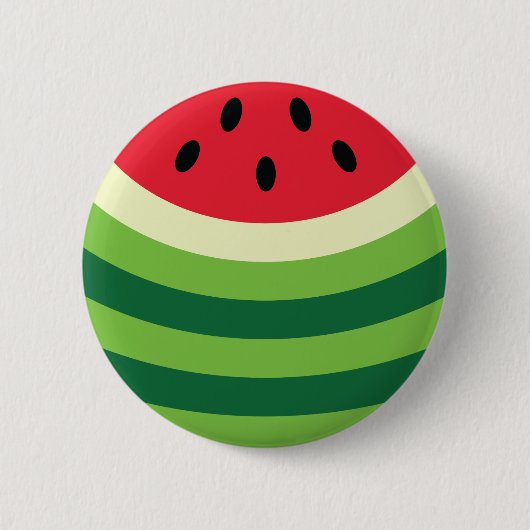 Watermelon Pattern Button (Vorderseite)