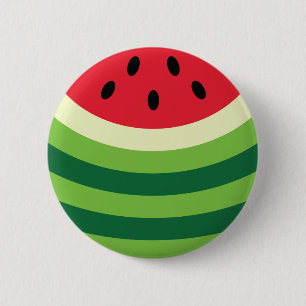 Watermelon Pattern Button