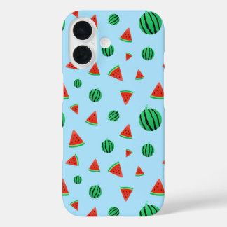 Watermelon Pattern iPhone 16 Hülle
