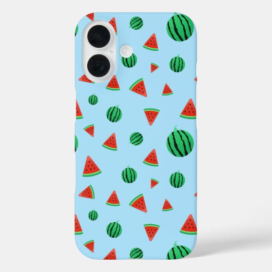 Watermelon Pattern Case-Mate iPhone Hülle (Rückseite)