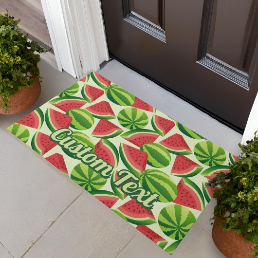 Watermelon Pattern Doormat Fußmatte