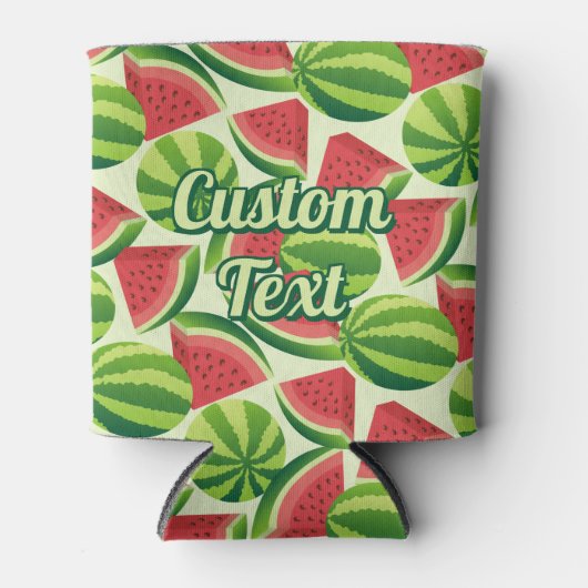 Watermelon Pattern Dosenkühler (Vorderseite)