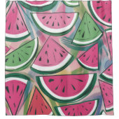 Watermelon Pattern Duschvorhang (Vorderseite)