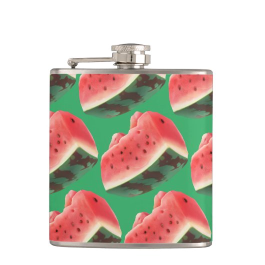 Watermelon Pattern Flachmann (Vorderseite)