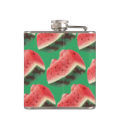 Watermelon Pattern Flachmann (Rückseite)
