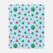 Watermelon Pattern Fleecedecke (Vorderseite)