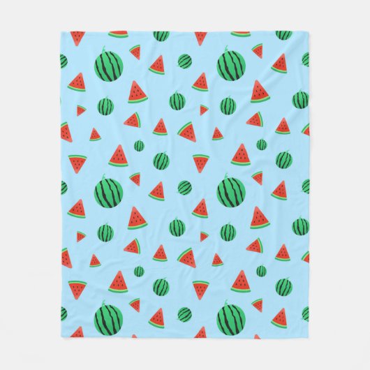 Watermelon Pattern Fleecedecke (Vorderseite)