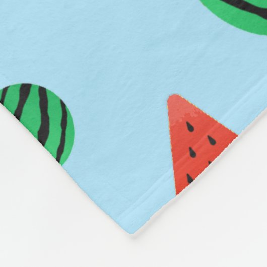 Watermelon Pattern Fleecedecke (Ecke)