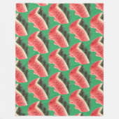 Watermelon Pattern Fleecedecke (Vorderseite)