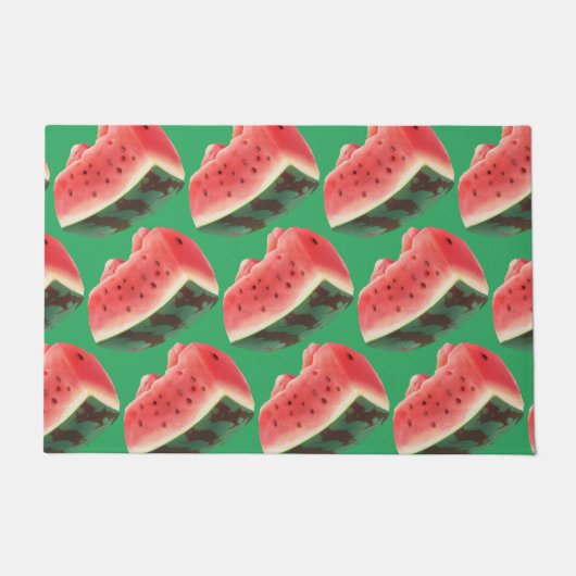 Watermelon Pattern Fußmatte (Vorderseite)