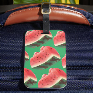 Watermelon Pattern Gepäckanhänger