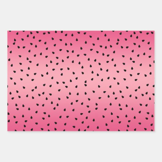 Watermelon Pattern Geschenkpapier Set (Vorderseite 2)