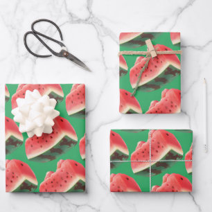 Watermelon Pattern Geschenkpapier Set