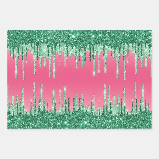 Watermelon Pattern Geschenkpapier Set (Vorderseite 2)