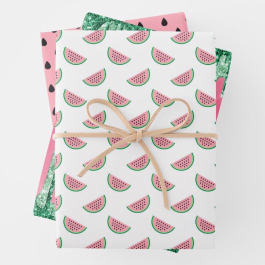 Watermelon Pattern Geschenkpapier Set (Beispiel)