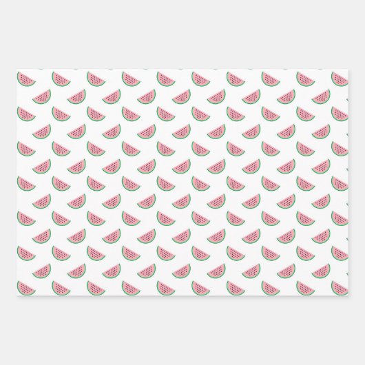 Watermelon Pattern Geschenkpapier Set (Vorderseite)