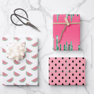 Watermelon Pattern Geschenkpapier Set